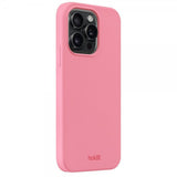 holdit iPhone 15 Pro Silikonikuori Rouge Pink