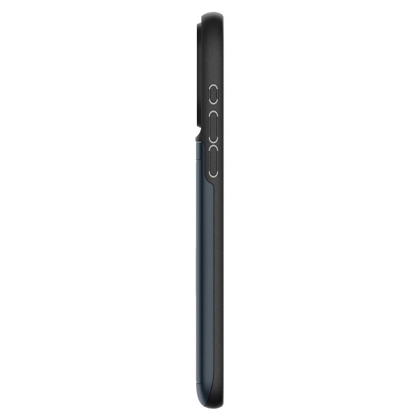 Spigen iPhone 15 Pro -suojakuori Slim Armor CS Metal Slate