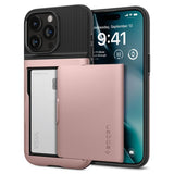 Spigen iPhone 15 Pro -suojakuori Slim Armor CS Rose Gold