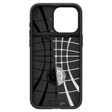Spigen iPhone 15 Pro -suojakuori, Slim Armor CS, musta