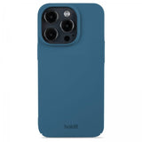 Holdit iPhone 15 Pro Kuori Slim Case Denim Blue