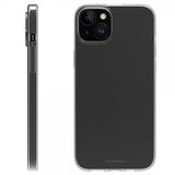 Vivanco iPhone 15 Plus -suojakuori, ohut, läpinäkyvä TPU