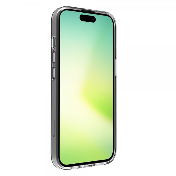 Vivanco iPhone 15 Plus -suojakuori, ohut, läpinäkyvä TPU