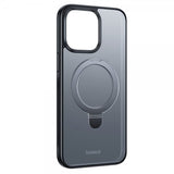 Baseus iPhone 15 Pro -suojakuori, Smart Ring -sarja, MagSafe, musta
