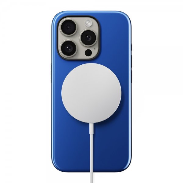 Nomad iPhone 15 Pro -suojakuori Sport Case Super Blue