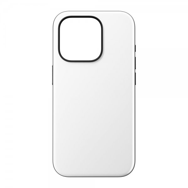 Nomad iPhone 15 Pro -suojakuori, Sport Case, valkoinen
