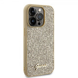 Guess iPhone 15 Pro Kuori Square Mirror Kulta
