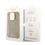 Guess iPhone 15 Pro Kuori Square Mirror Kulta