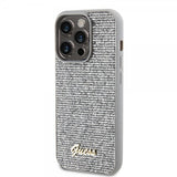 Guess iPhone 15 Pro Kuoret Square Mirror Silver