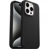 Otterbox iPhone 15 Pro -suojakuori Symmetry Cactus Leather MagSafe Noir Ash