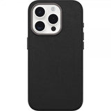 Otterbox iPhone 15 Pro -suojakuori Symmetry Cactus Leather MagSafe Noir Ash