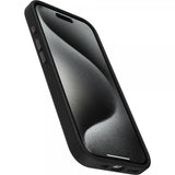 Otterbox iPhone 15 Pro -suojakuori Symmetry Cactus Leather MagSafe Noir Ash