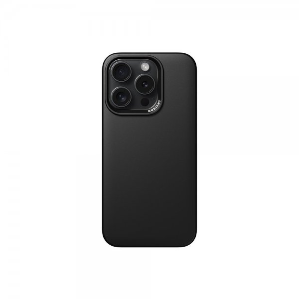 Nudient iPhone 15 Pro -kuori, Thin Case, Ink Black