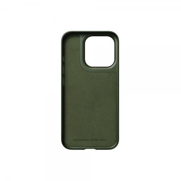 Nudient iPhone 15 Pro -ohutkotelo MagSafe, Pine Green