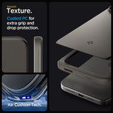 Spigen iPhone 15 Pro Thin Fit -suojakuori, Gunmetal
