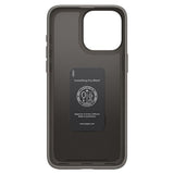 Spigen iPhone 15 Pro Thin Fit -suojakuori, Gunmetal