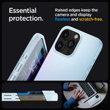 Spigen iPhone 15 Pro -suojakuori, Thin Fit, Mute Blue