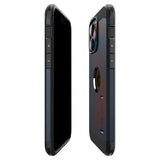 Spigen iPhone 15 Pro -suojakuori Tough Armor MagFit Metal Slate