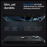 Spigen iPhone 15 Pro -suojakuori Tough Armor MagFit Musta