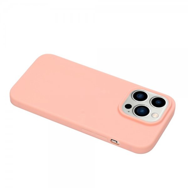 iPhone 15 Pro Kuori TPU Vaaleanpunainen