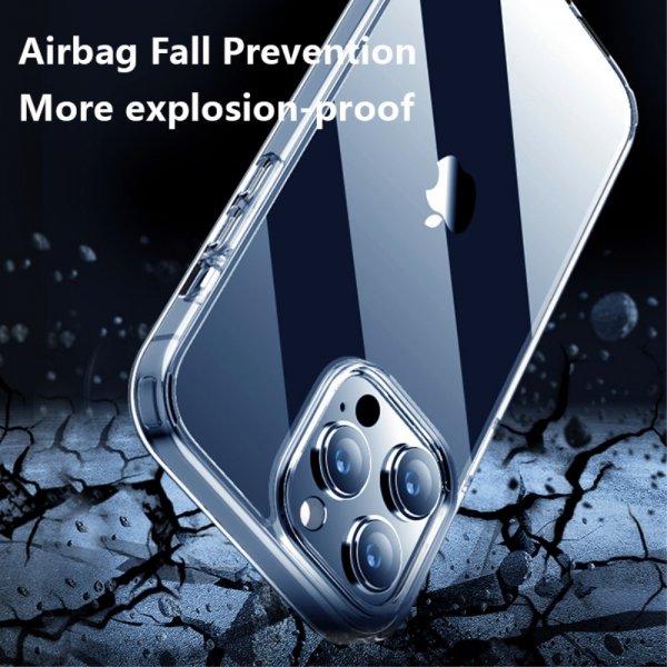 X-Level iPhone 15 Pro Kuori Läpinäkyvä