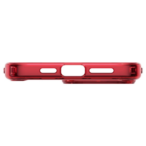 Spigen iPhone 15 Pro -suojakuori Ultra Hybrid Deep Red