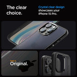 Spigen iPhone 15 Pro -suojakuori Ultra Hybrid Frost Black