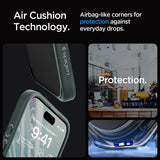 Spigen iPhone 15 Pro -suojakuori Ultra Hybrid Frost Green