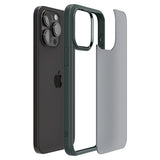Spigen iPhone 15 Pro -suojakuori Ultra Hybrid Frost Green