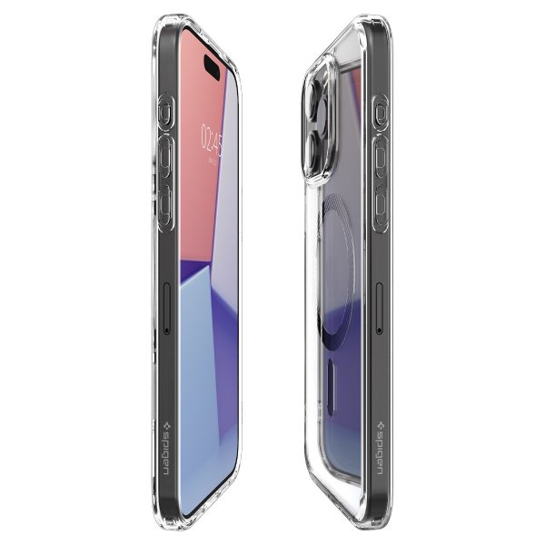 Spigen iPhone 15 Pro -suojakuori Ultra Hybrid MagFit Carbon Fiber