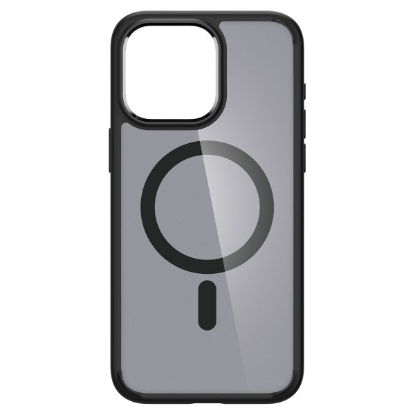 Spigen iPhone 15 Pro -suojakuori Ultra Hybrid MagFit Frost Black