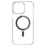 Spigen iPhone 15 Pro Ultra Hybrid MagFit -suojakuori, grafiitti