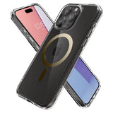 Spigen iPhone 15 Pro -suojakuori Ultra Hybrid MagFit, kulta