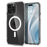 Spigen iPhone 15 Pro Ultra Hybrid MagFit -suojakuori, valkoinen