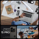 Spigen iPhone 15 Pro -suojakuori Ultra Hybrid MagFit Zero One