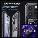Spigen iPhone 15 Pro -suojakuori Ultra Hybrid MagFit Zero One