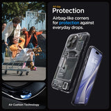 Spigen iPhone 15 Pro -suojakuori Ultra Hybrid MagFit Zero One