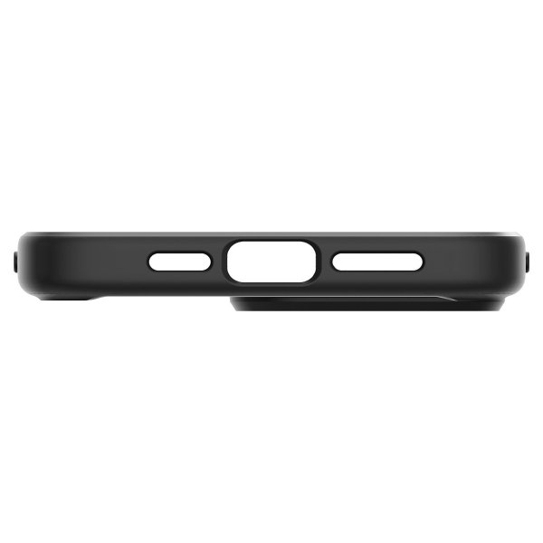 Spigen iPhone 15 Pro -suojakuori Ultra Hybrid Matte, matta musta