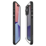 Spigen iPhone 15 Pro -suojakuori Ultra Hybrid Matte, matta musta