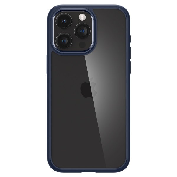 Spigen iPhone 15 Pro Ultra Hybrid -suojakuori, tummansininen
