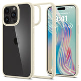 Spigen iPhone 15 Pro Ultra Hybrid Suojakuori Mute Beige