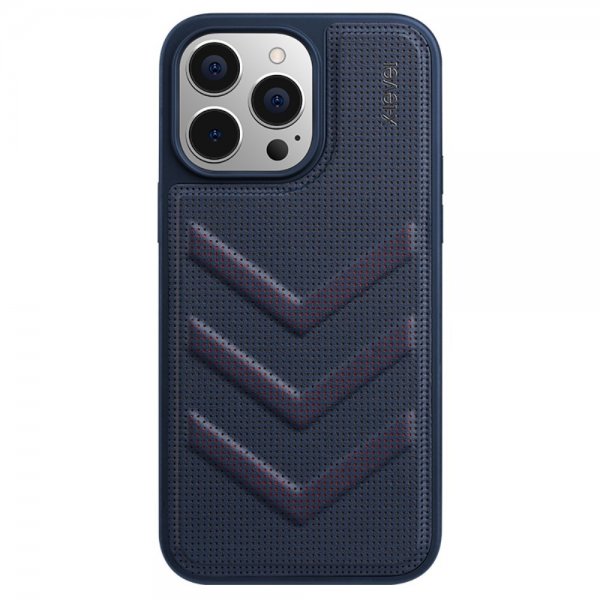 X-Level iPhone 15 Pro -suojakuori V-shape Sininen