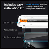 Spigen iPhone 15 Pro Näytönsuoja GLAS.tR EZ Fit 2 kpl