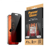 PanzerGlass iPhone 15 Pro Näytönsuoja Ultra-Wide Fit Privacy EasyAligner