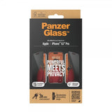PanzerGlass iPhone 15 Pro Näytönsuoja Ultra-Wide Fit Privacy EasyAligner