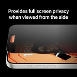 PanzerGlass iPhone 15 Pro Näytönsuoja Ultra-Wide Fit Privacy EasyAligner