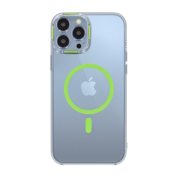 iPhone 15 Pro Kuori TPU MagSafe Vihreä