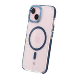 Rvelon iPhone 15 Kuori TPU MagSafe Sininen