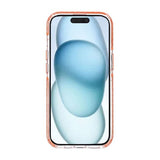 Rvelon iPhone 15 -kuori vahvistetuilla kulmilla, oranssi