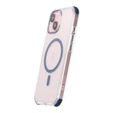 Rvelon iPhone 15 Suojakuori Vahvistetut Kulmat Sininen